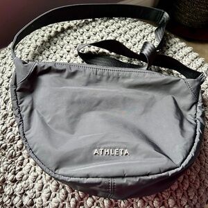 Athleta Black Crossbody Purse